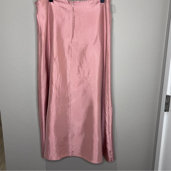 Vintage Dress Pink Sleeveless Formal D Floral Embroidery Beaded Homecoming Hoco - Picture 5 of 16